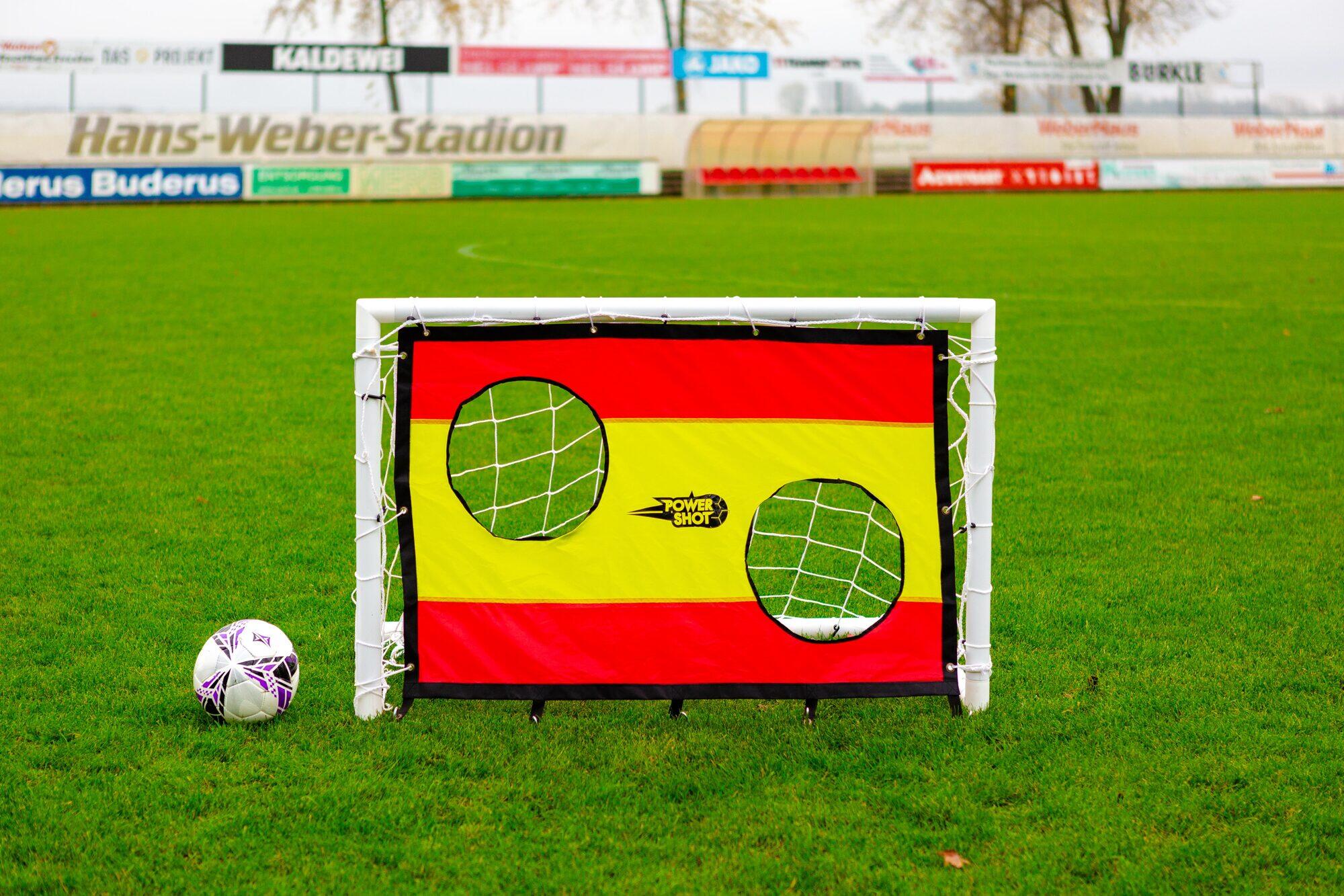 Muro di tiro per porta 1,2 x 0,8m - bandiera spagnola 2/4