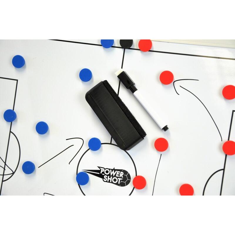 Magnetisch voetbal tactisch bord - 90x60cm