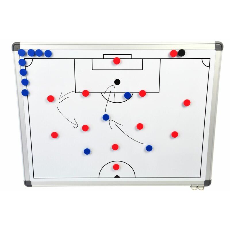 Tableau tactique de football magnétique - 90x60cm