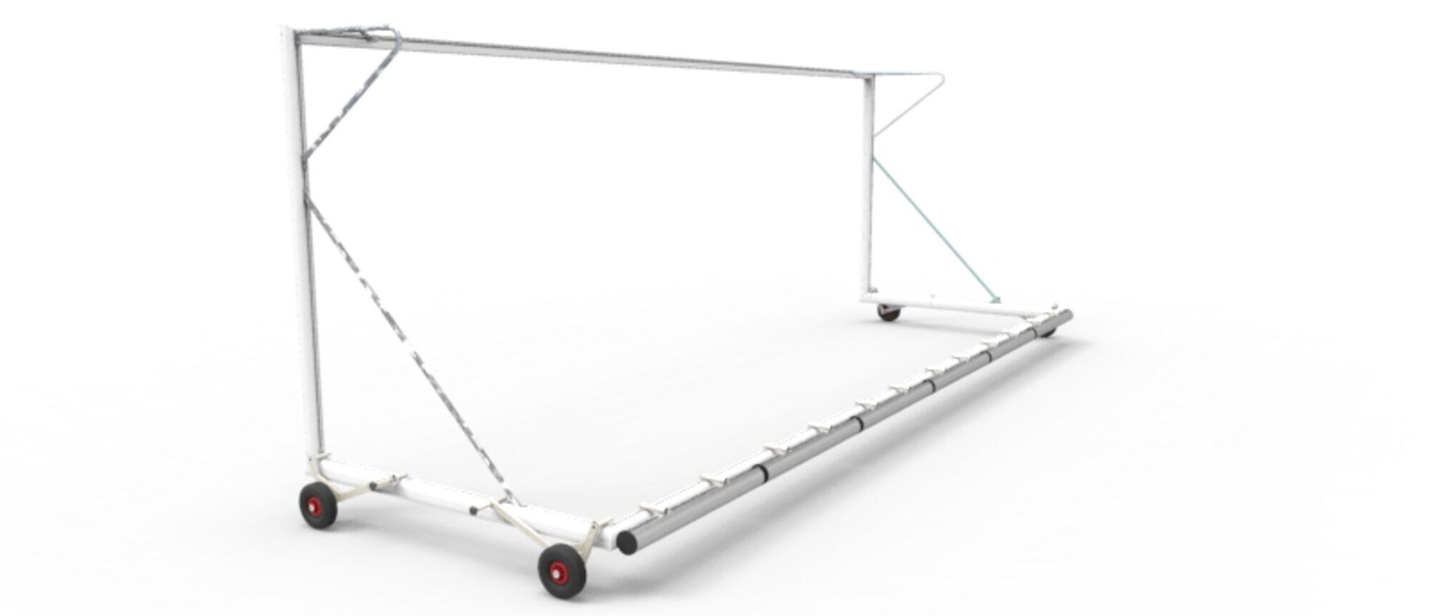 But de football à 11 transportable auto-lesté - 7.32 x 2.44m 7/7