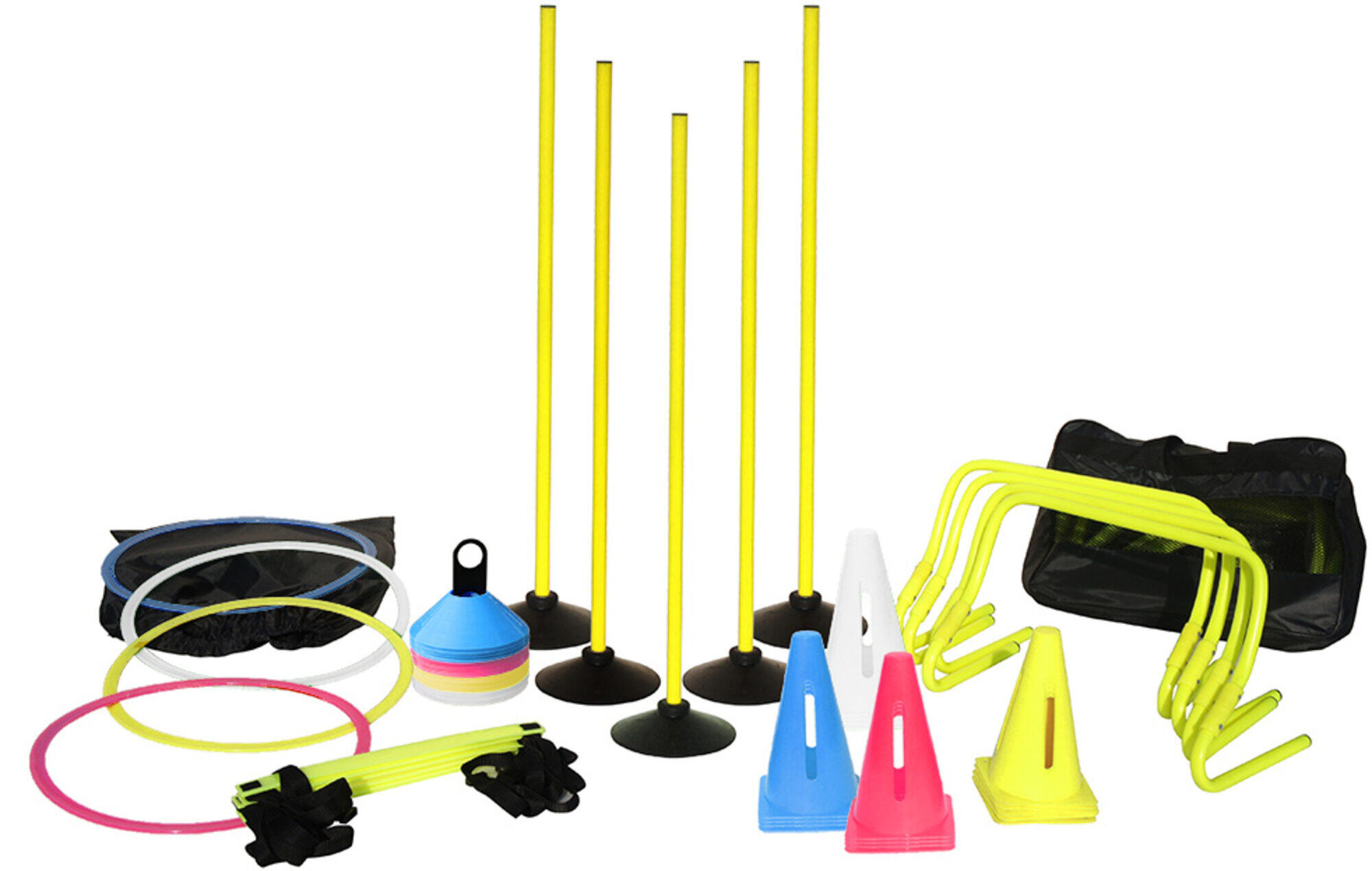 POWER SHOT Pro Training Kit - Cups, platte hoepels, mini horden...