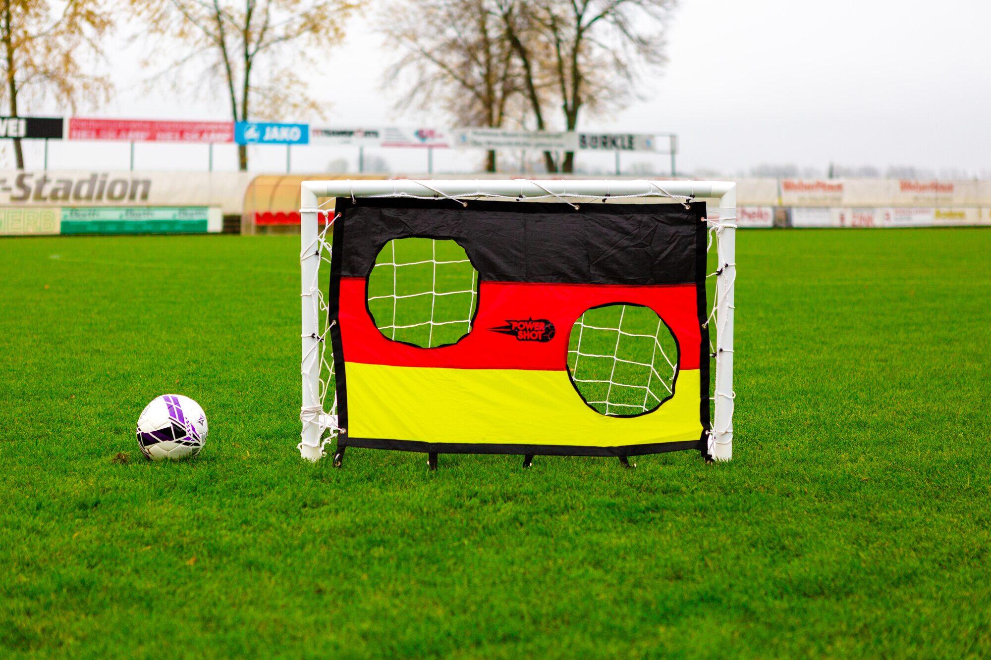 Schietwand voor doel 1,2 x 0,8m - Duitse vlag 2/3