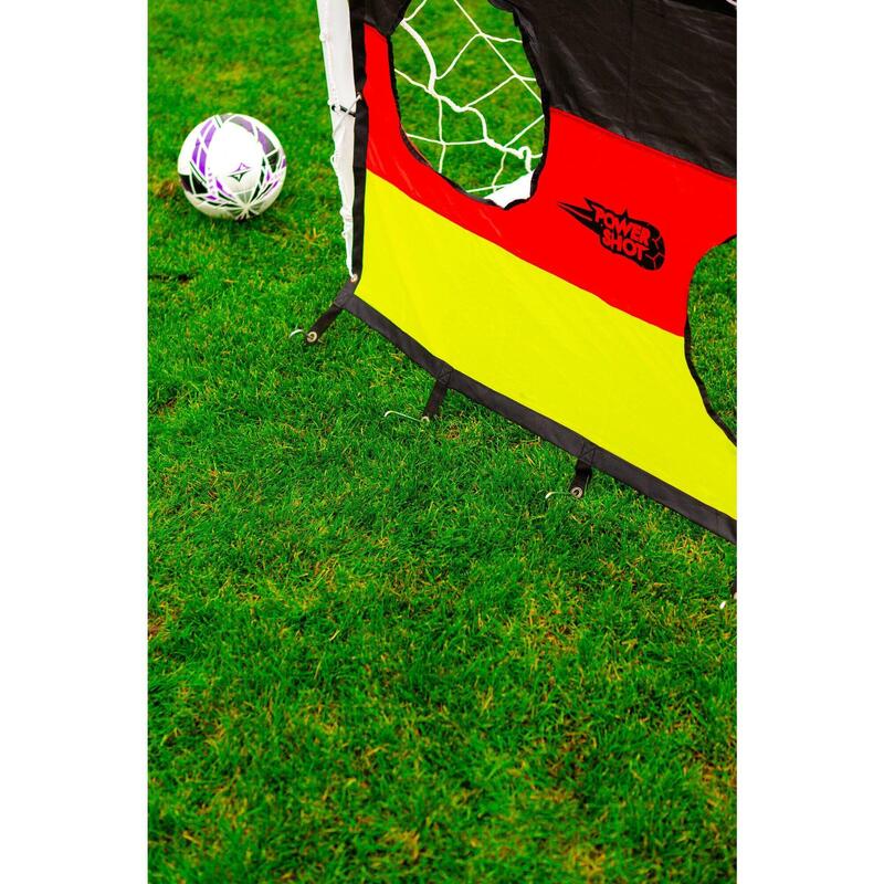 Pared de tiro para portería 1,2 x 0,8m - Bandera de Alemania
