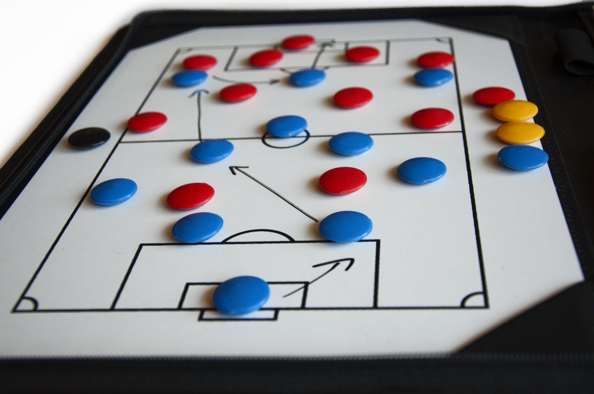La borsa tattica dell'allenatore di calcio 6/6