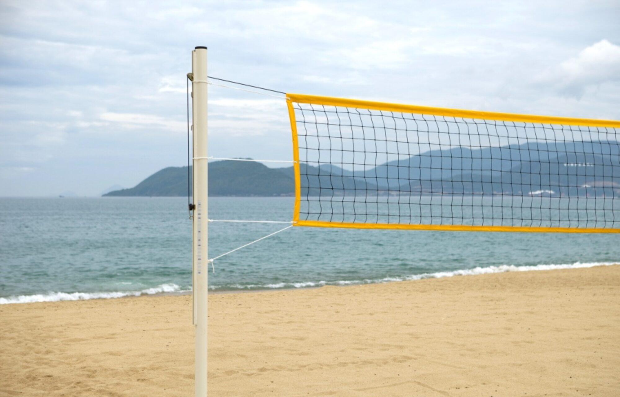 Rete da competizione di beach volley 3mm 2/5