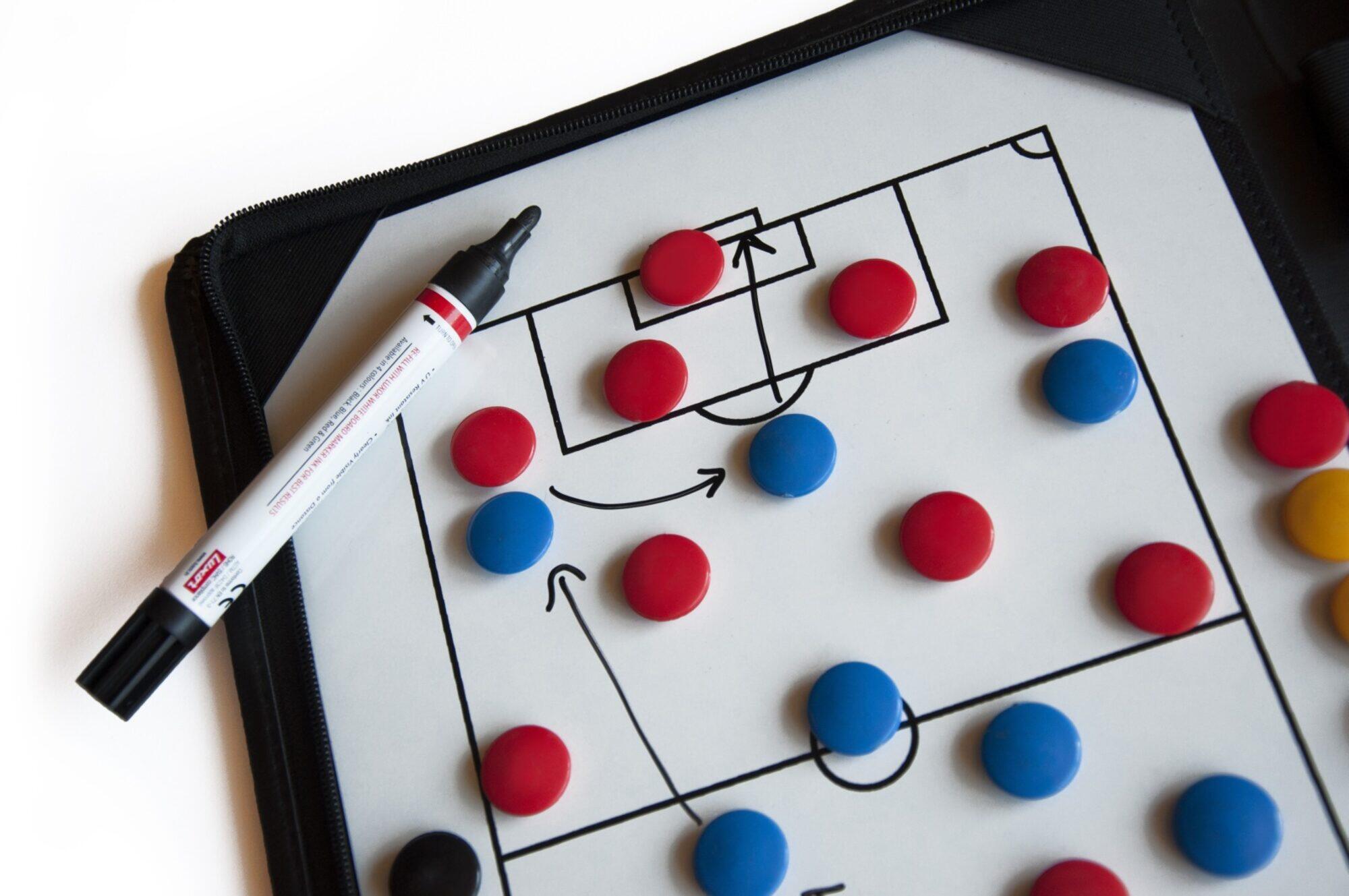 La borsa tattica dell'allenatore di calcio 4/6