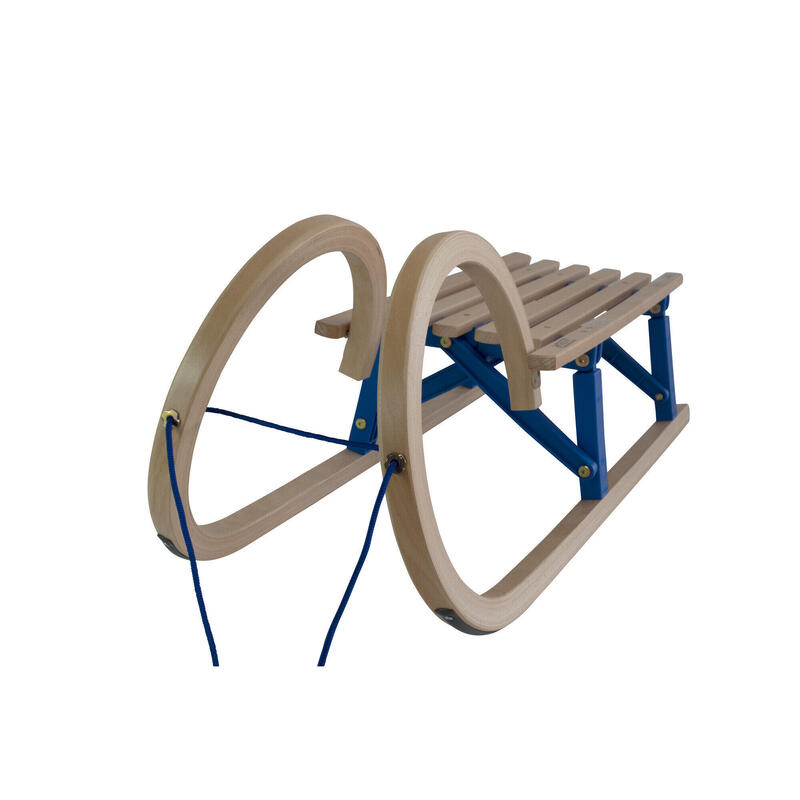 Luge escargot en bois pliable - 100cm