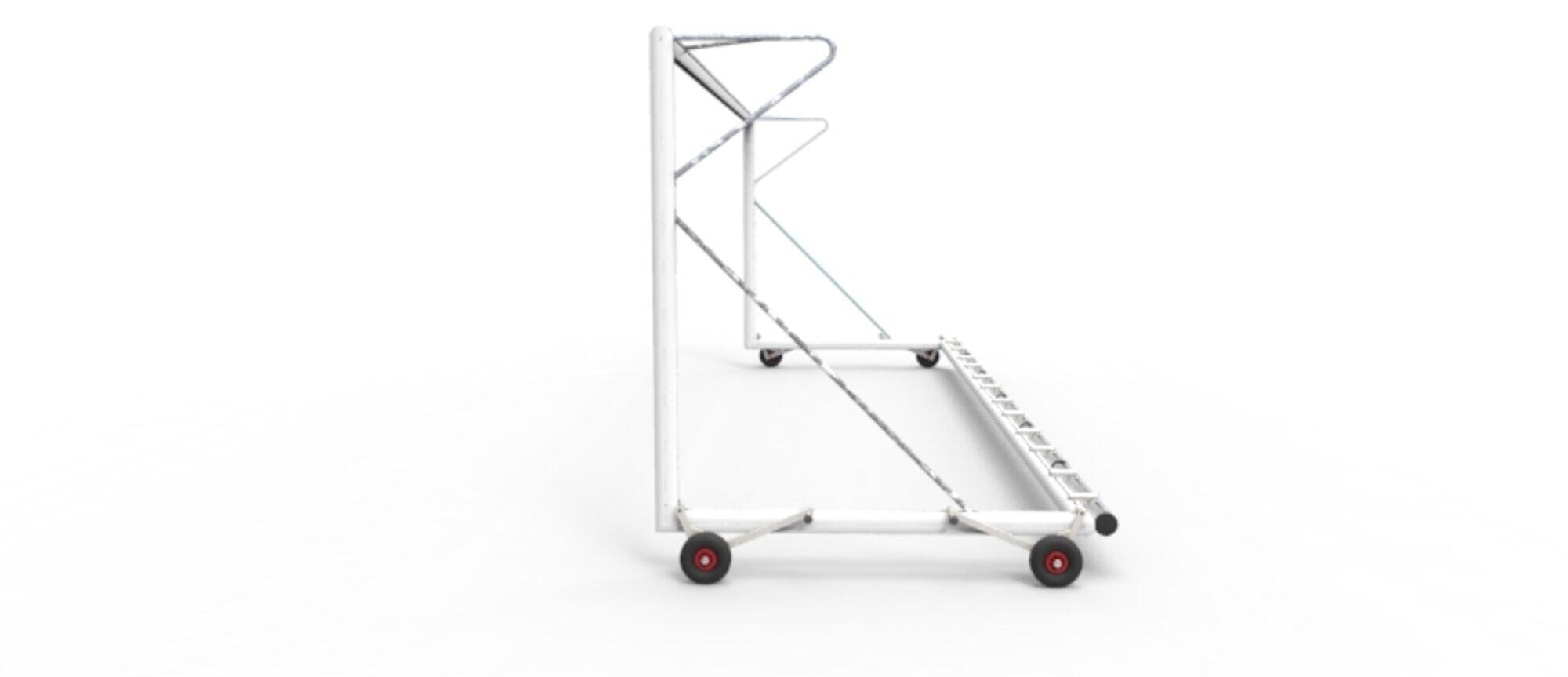 But de football à 11 transportable auto-lesté - 7.32 x 2.44m 6/7