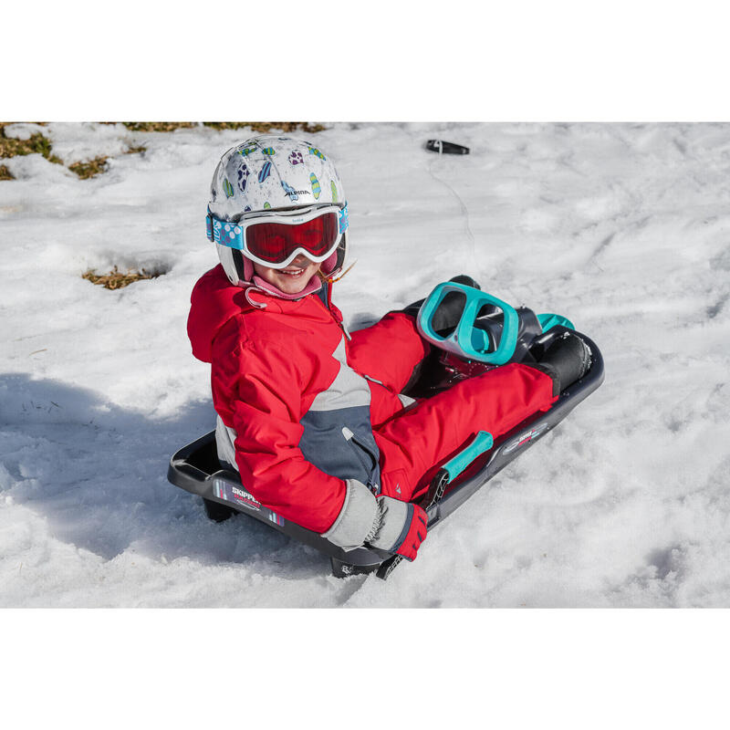 Sanki z kierownicą dla dzieci - Z hamulcami i liną do ciągnięcia sanek