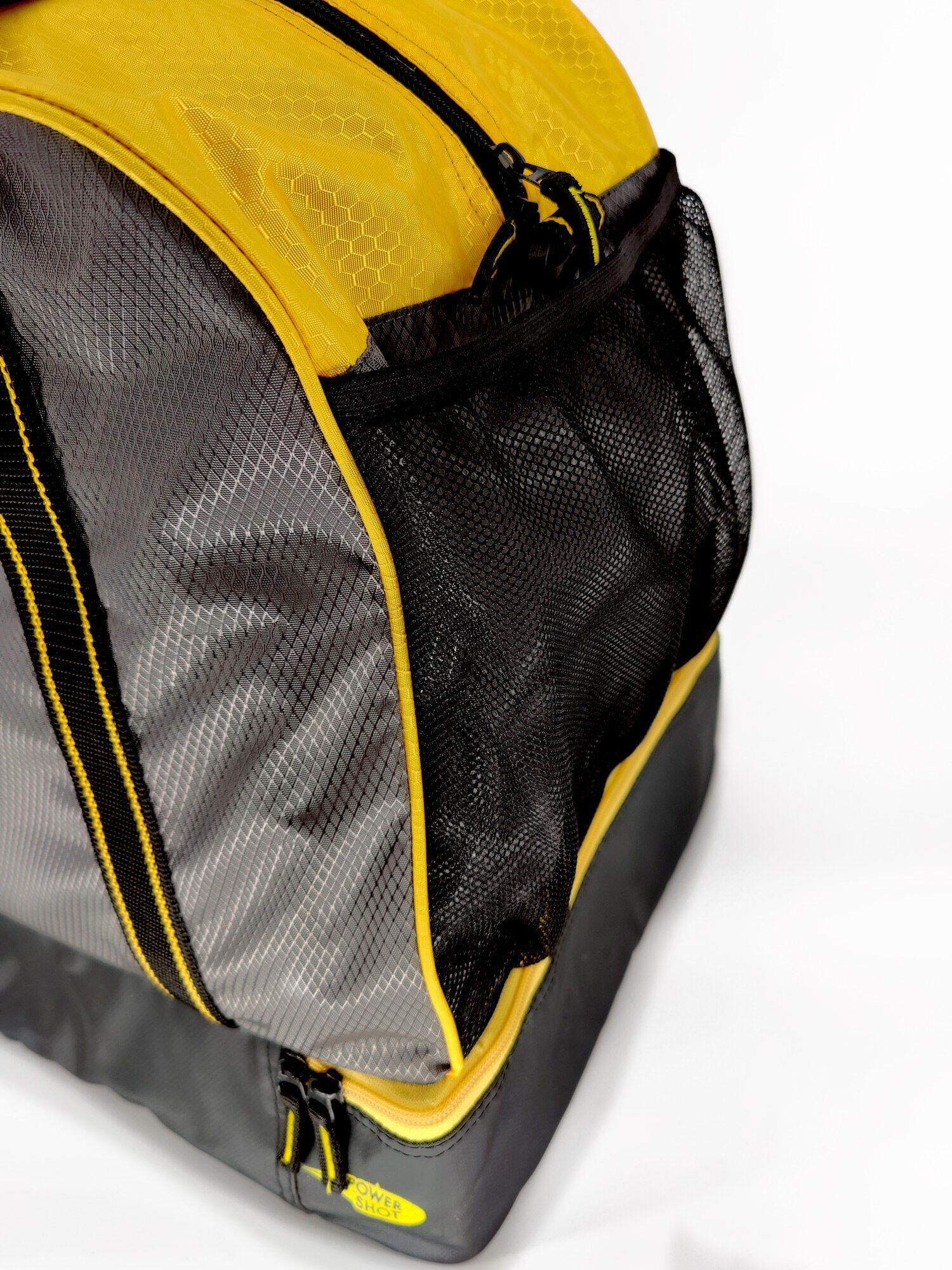 Borsa sportiva ecologica Cubico - Impermeabile - Giallo e nero 2/5