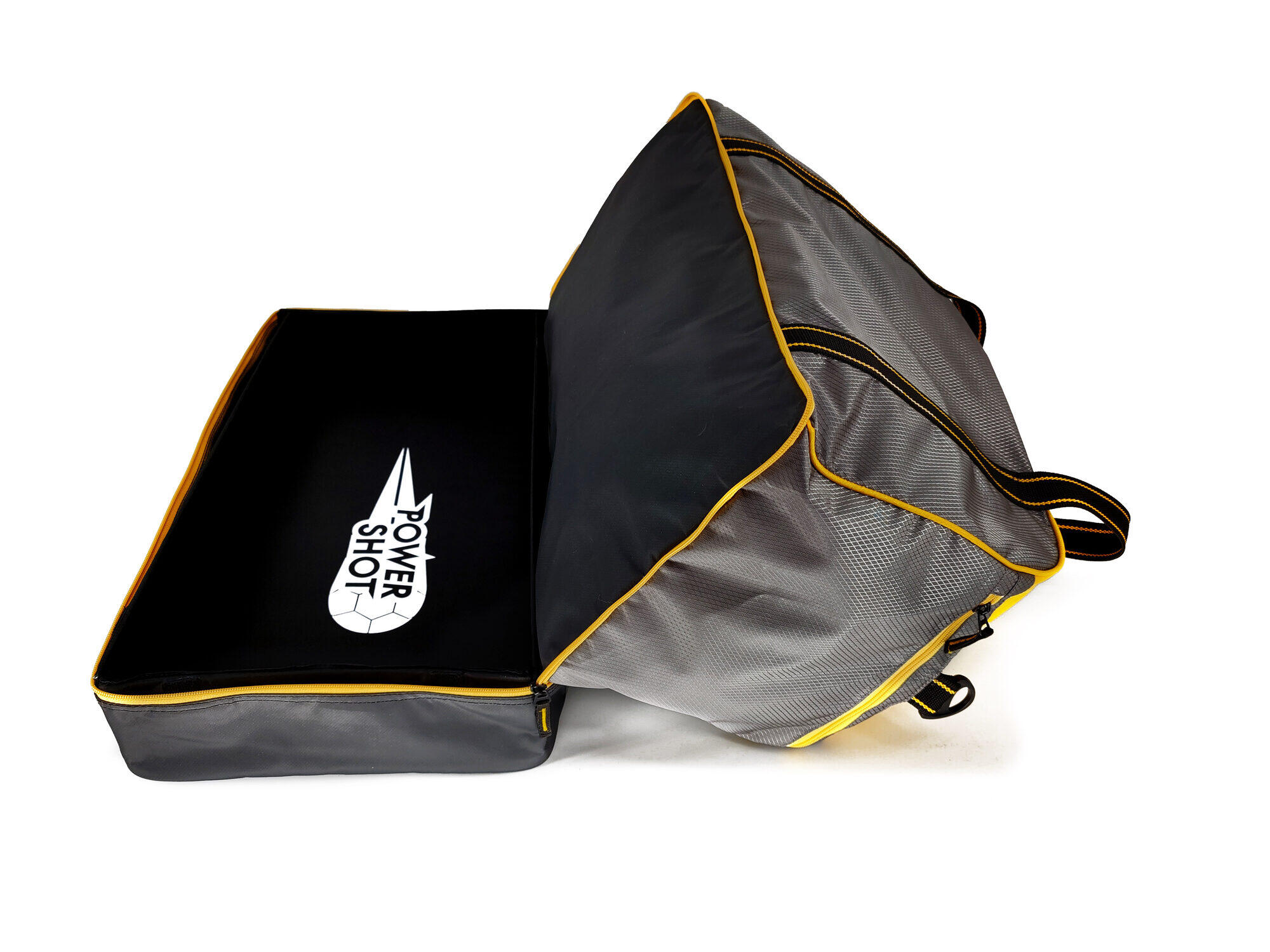 Borsa sportiva ecologica Cubico - Impermeabile - Giallo e nero 3/5