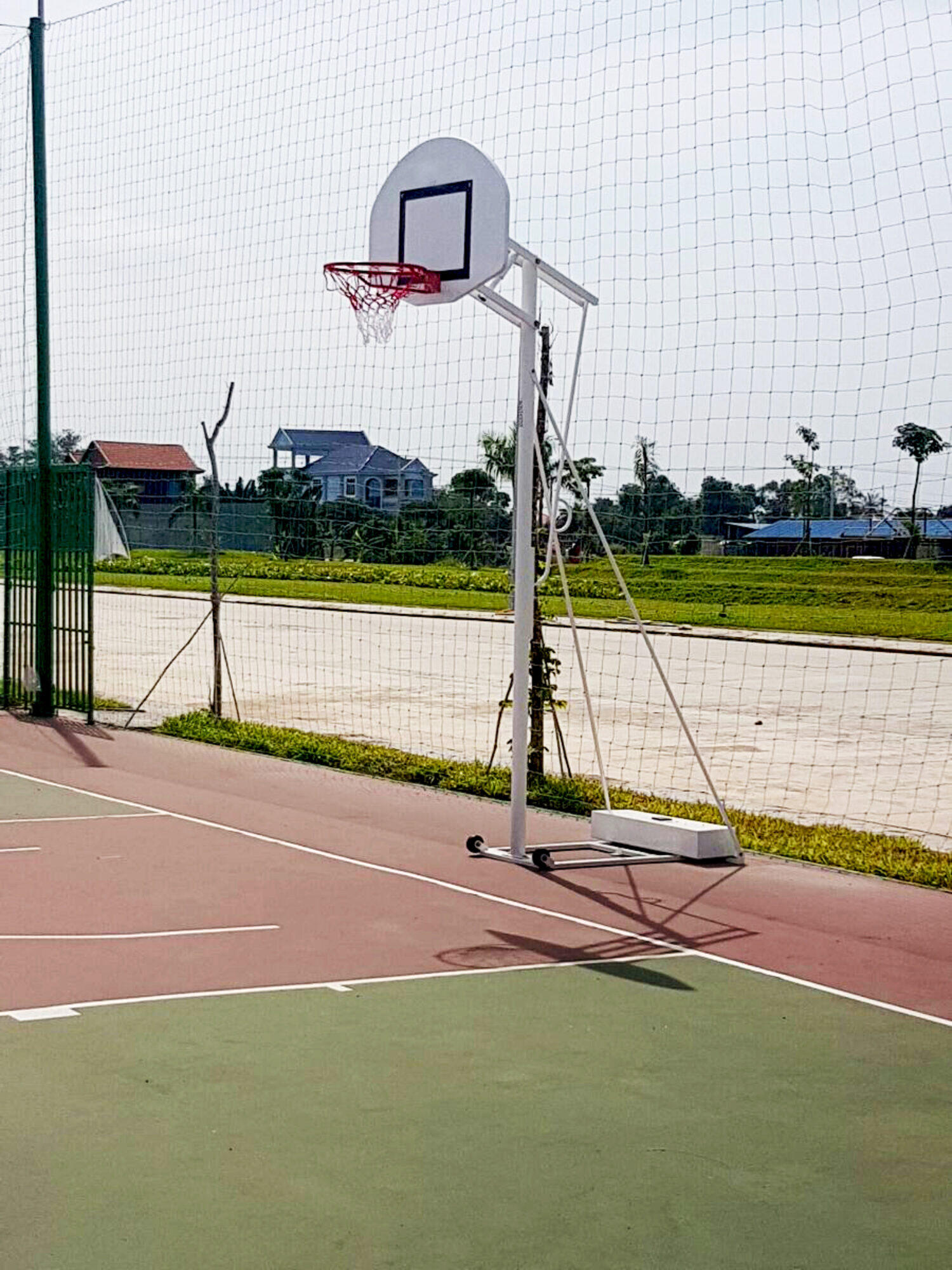 Panier de basket sur roues - Grand panier de basket professionnel 4/4