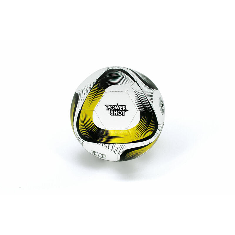 Ballon de football jaune et noir - taille 4