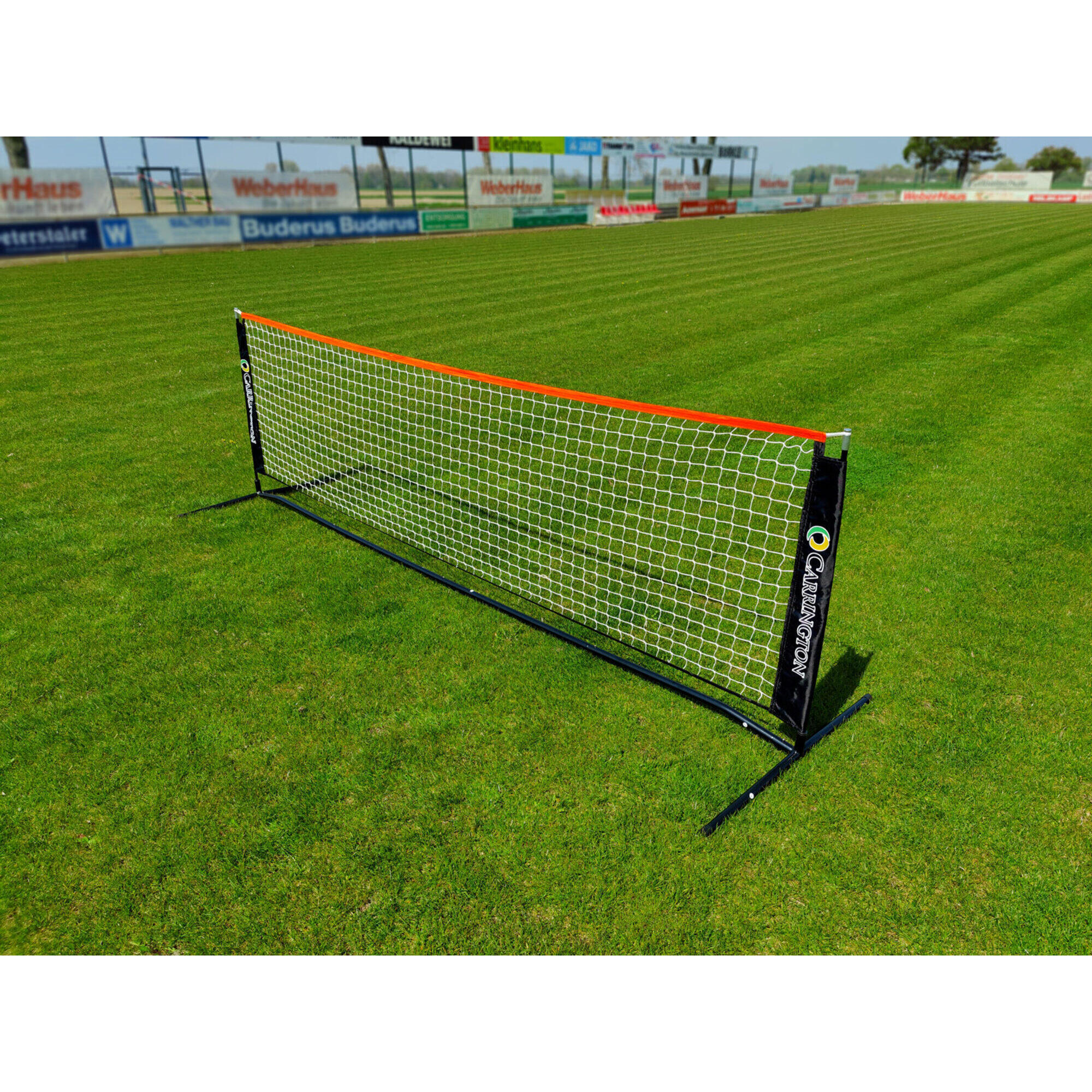 Carrington - Kit De Tennis – Poteaux Et Filet De 6m - Filet De Tennis - Noir|orange - Taille Unique - Decathlon