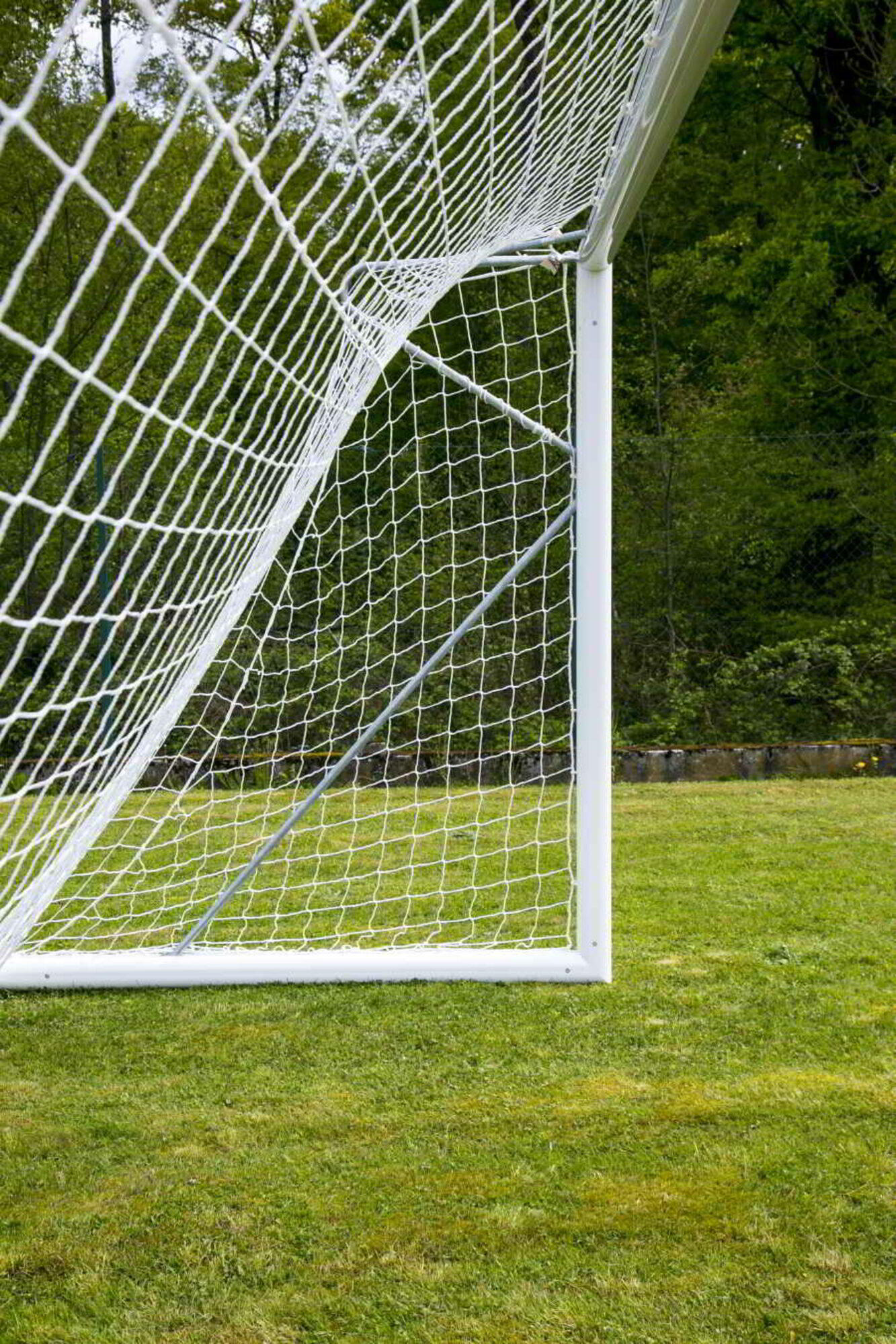 Filet 4mm de but de foot à 11 - Blanc - Pour but 7.32 x 2.44 x 0.8 x 1.5m 6/7