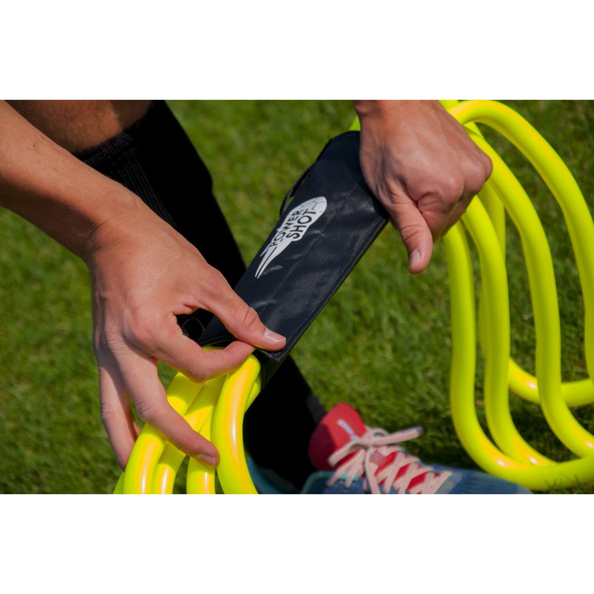 TRIXIE Hunde Agility Set Slalom mit 12 Slalom-Stangen - ideal für das Hunde Agility Training für