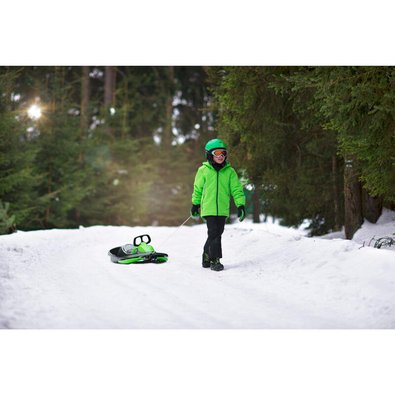 Slitta con volante per bambini e adulti - Slitta forte e durevole!