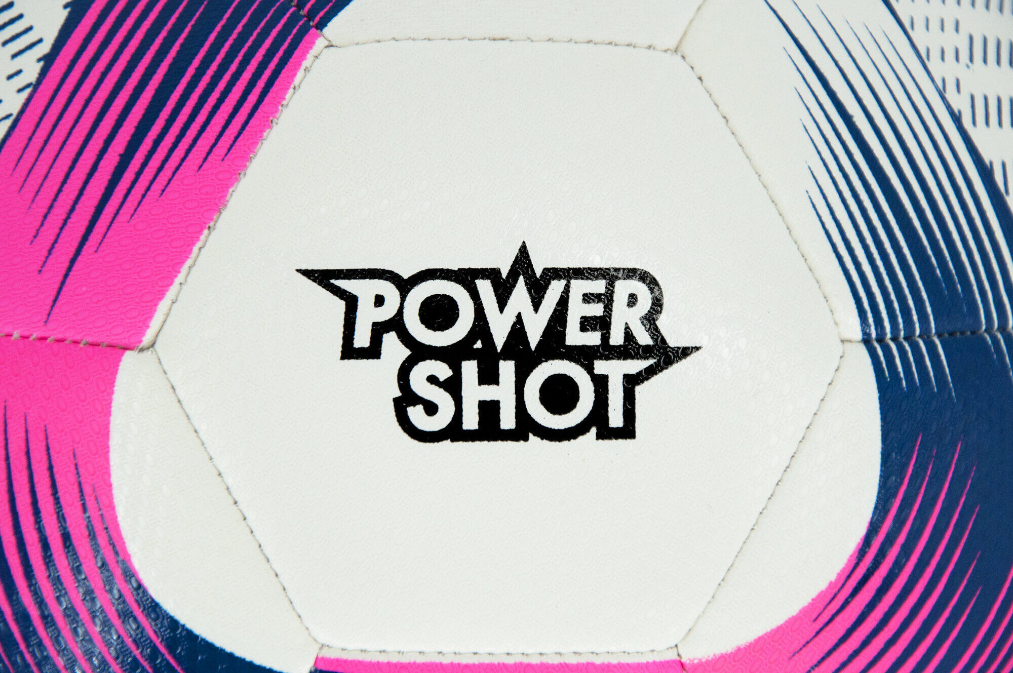 Powershot bal roze en blauw - Grootte naar keuze 4/7