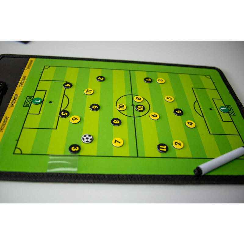 Magnetisch voetbal tactisch bord - 35x20 cm