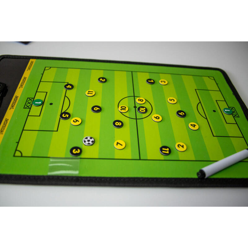 Tablero táctico de fútbol magnético - 35x20 cm