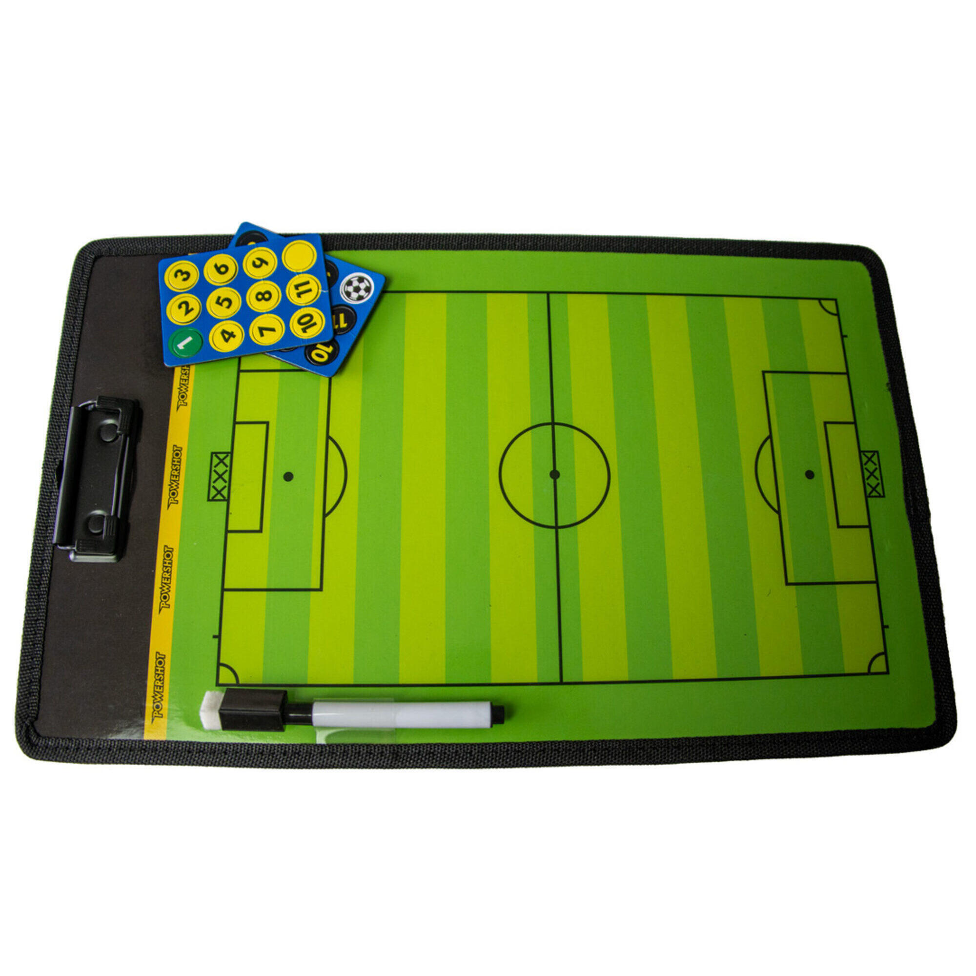 Painel tático magnético para futebol - 35x20 cm