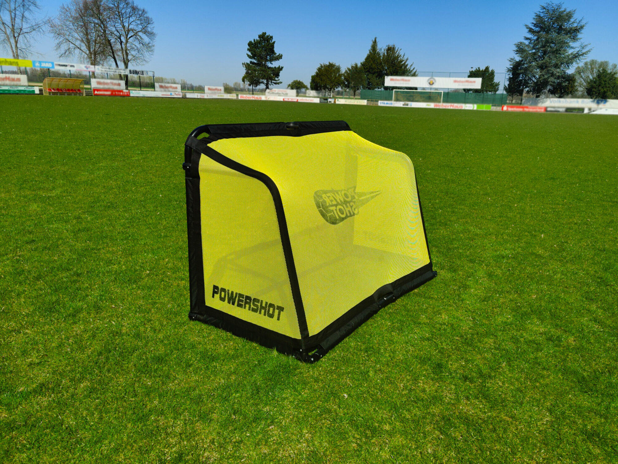 Aluminiowa bramka do piłki nożnej 1,4 x 1 m SKŁADANA