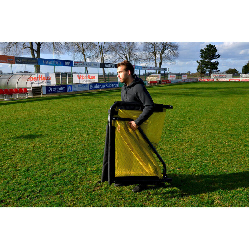 SKLÁDACÍ hliníková branka na malý fotbal 1,5 x 1 m