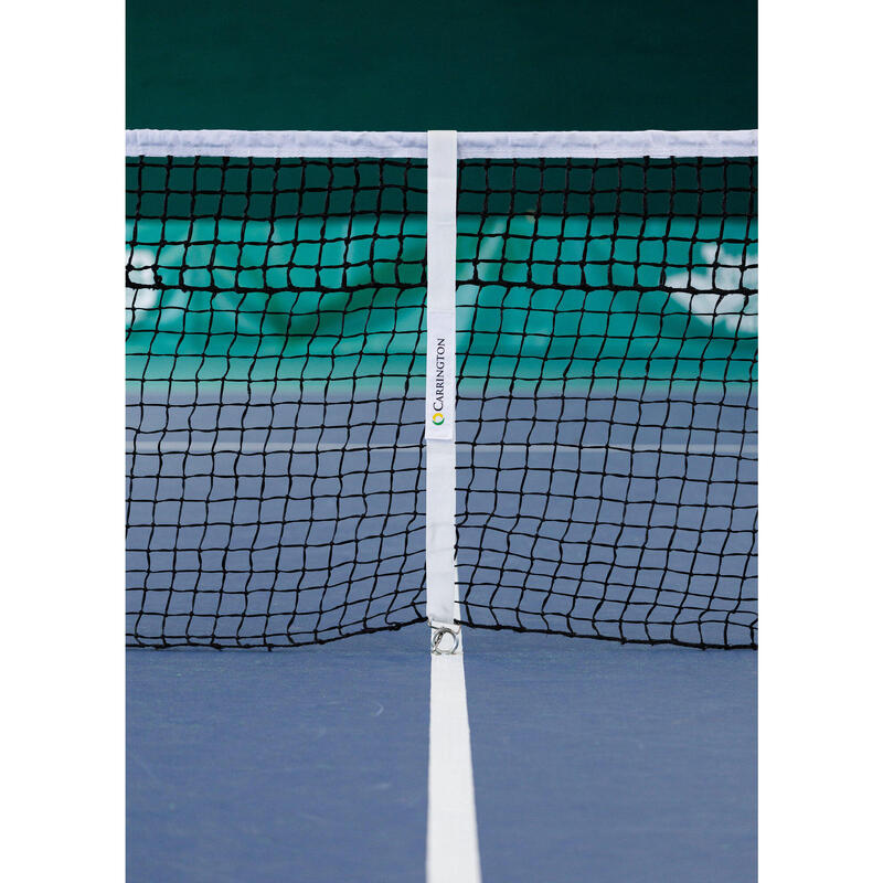 Regolatore di rete da tennis in acciaio con velcro