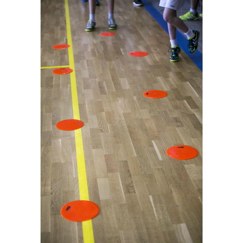 Set di 4 cerchi - marcatore da pavimento giocoso da 23 cm