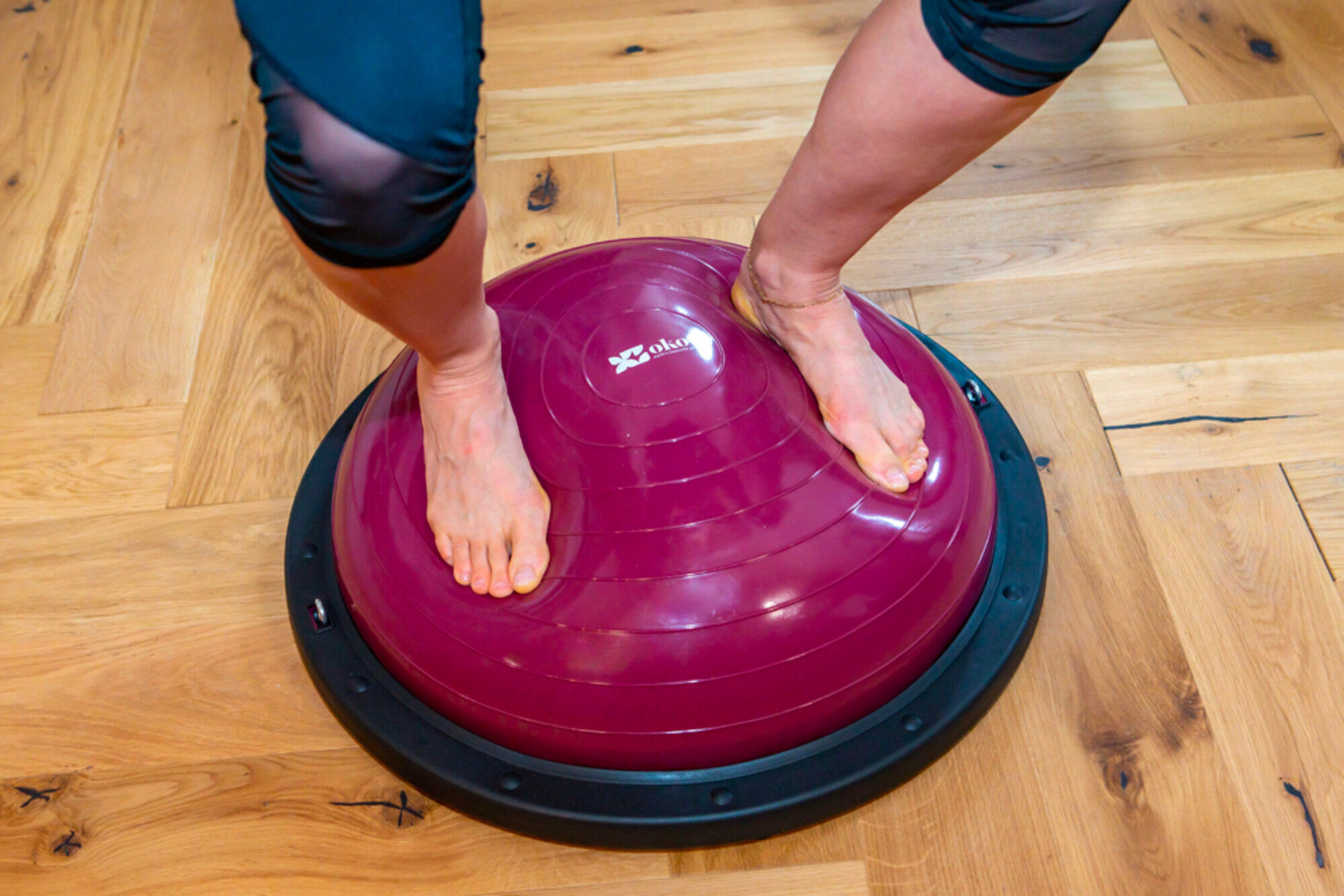 Stazione di equilibrio reversibile con polsi + elastico + pompa 6/7