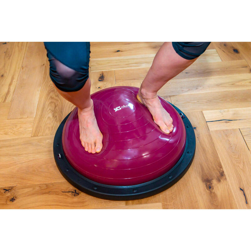 BOSU - BOLA DE TREINO DE EQUILÍBRIO - Ø 58 CM