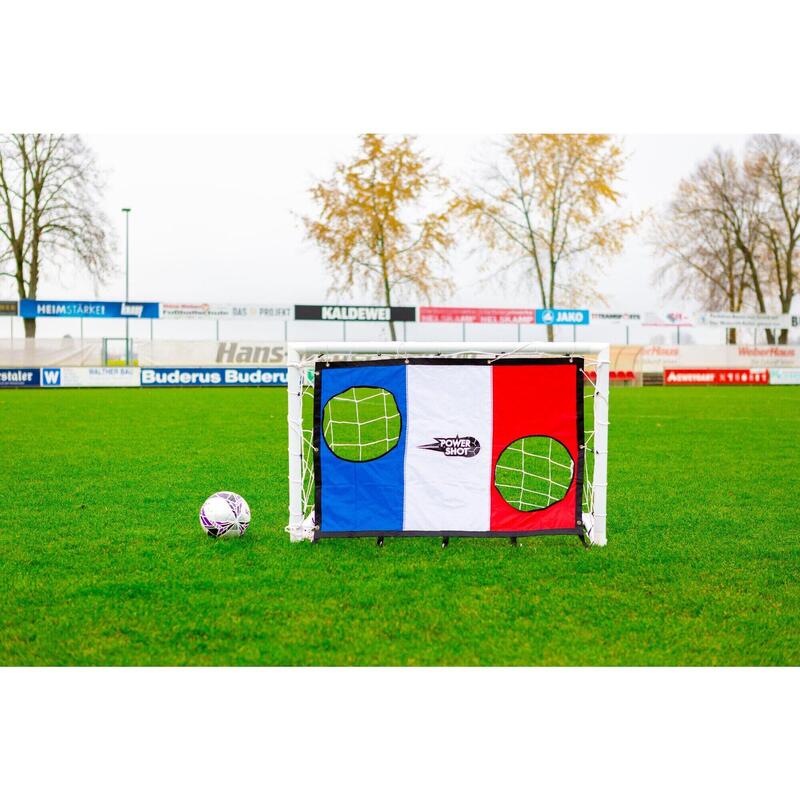 Střelecká stěna na branku 1,2 x 0,8 m - francouzská vlajka
