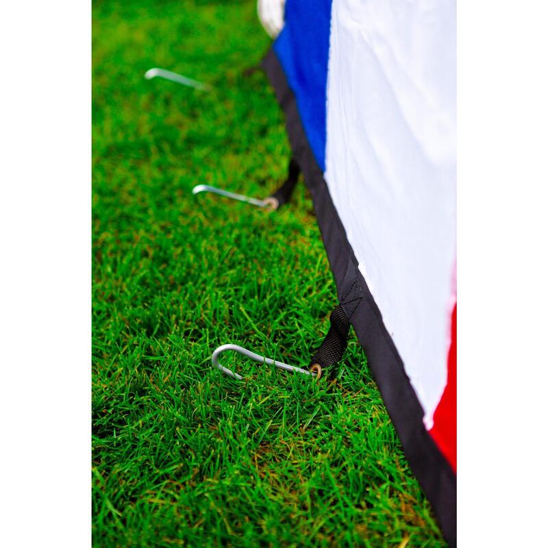 Pared de tiro para portería 1,2 x 0,8m - Bandera de Francia
