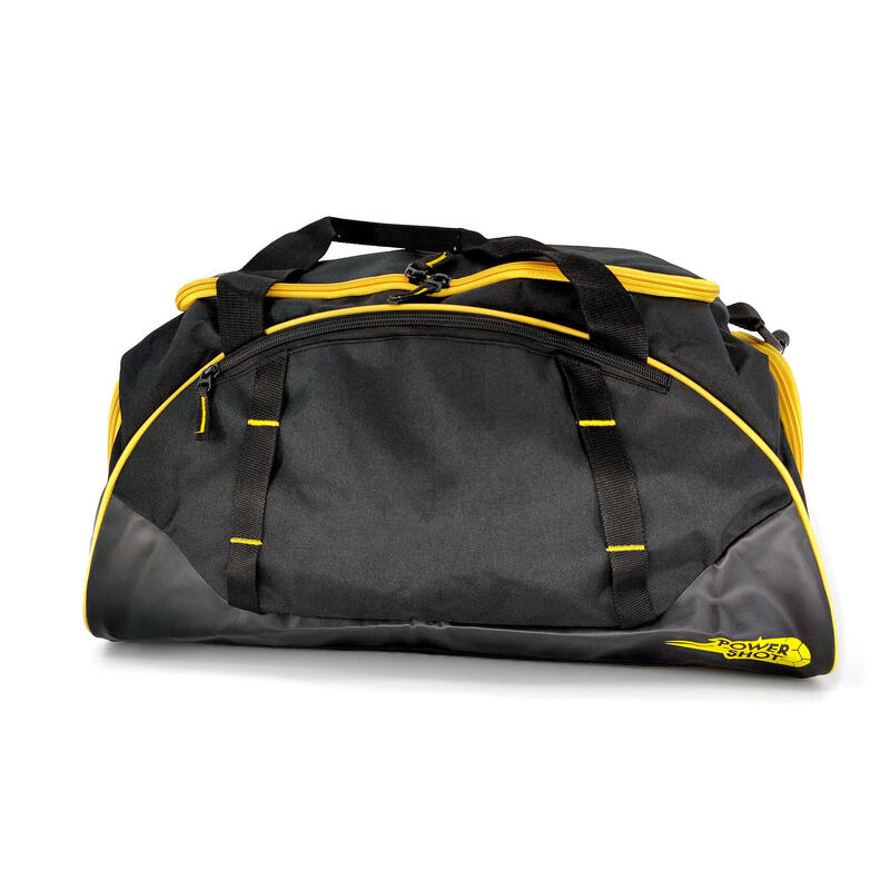 Bolsa de deporte ecológica Golazo - Amarillo y negro