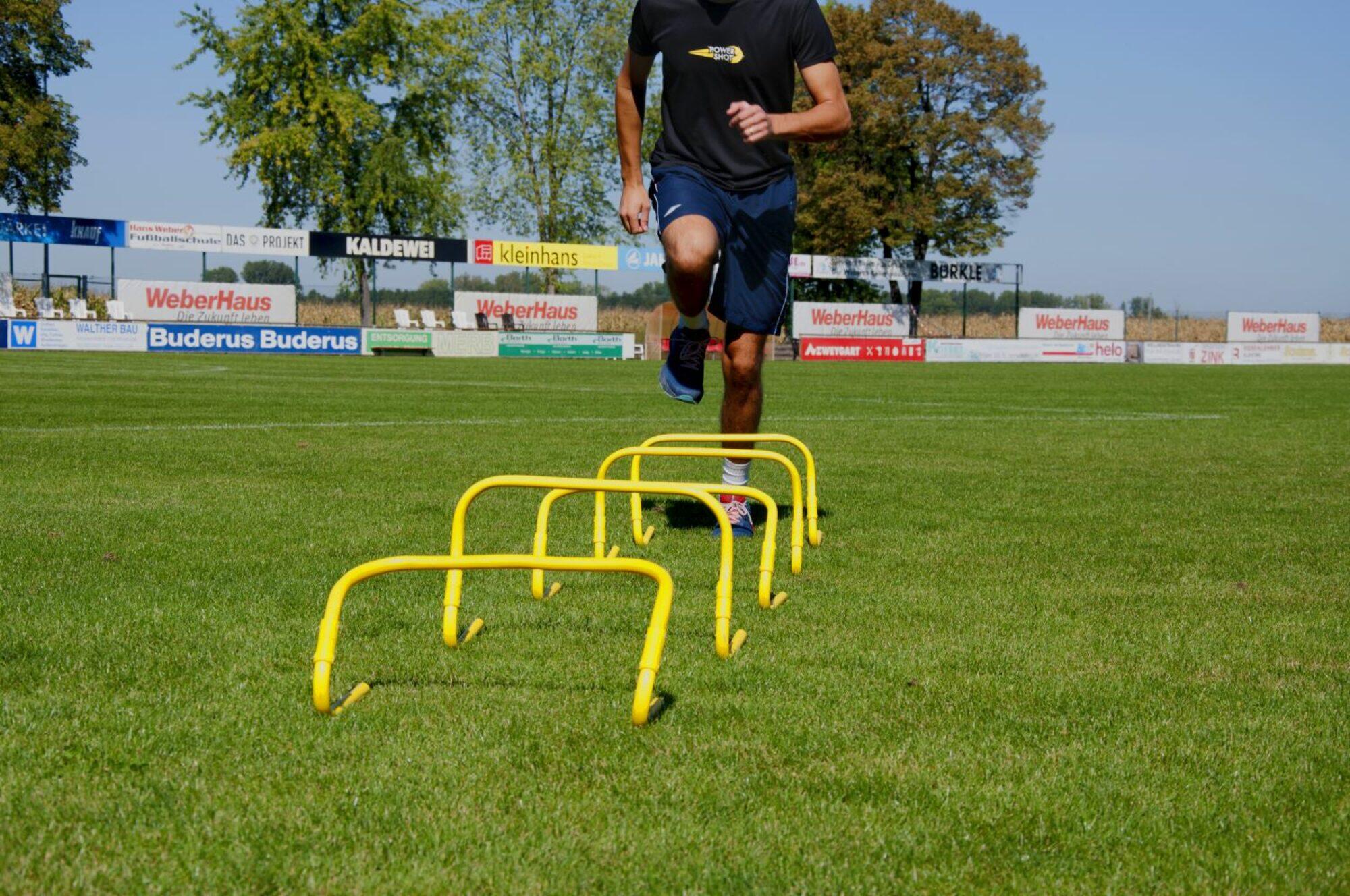 POWERSHOT 5er-Set verstellbare Hecken 23-30 cm⚽. 5/6