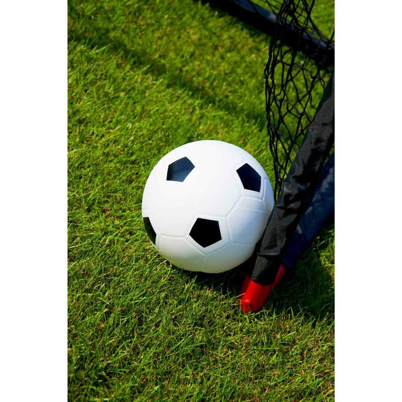 Portería de fútbol de jardín plegable 90x60cm + balón