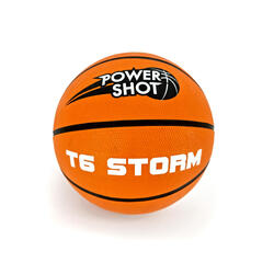 Lote de 5 balones de baloncesto Storm T5 - Bomba de balón y bolsa GRATIS