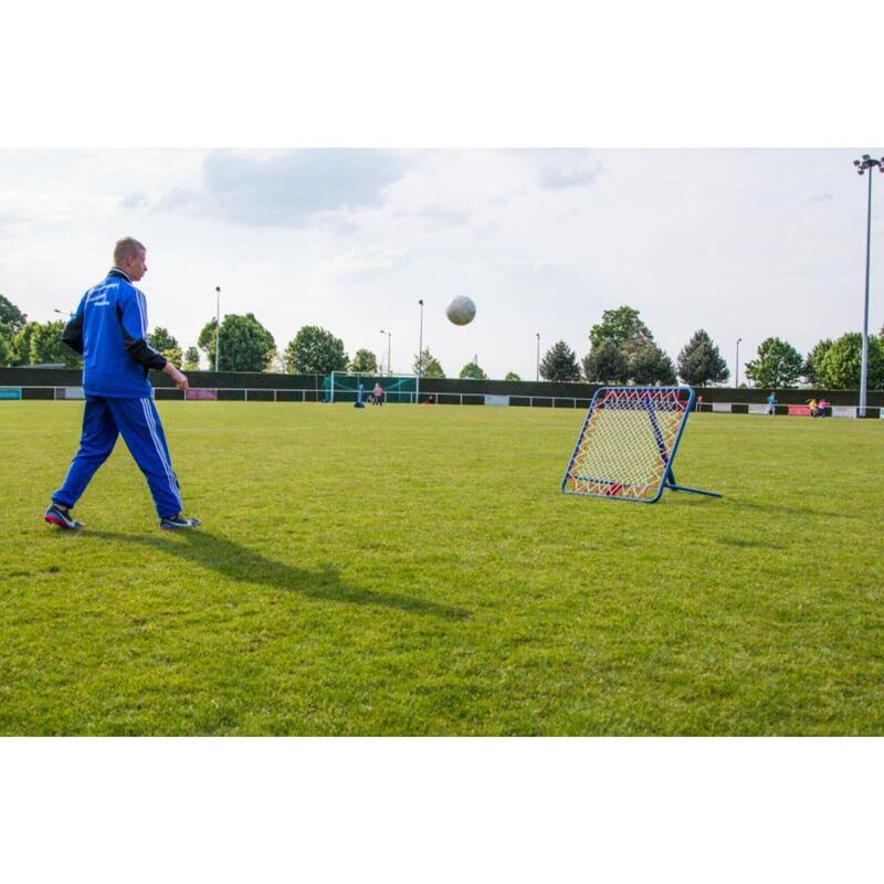 Składana siatka do odbijania piłek Power Shot Tchoukball 100 x 100 cm