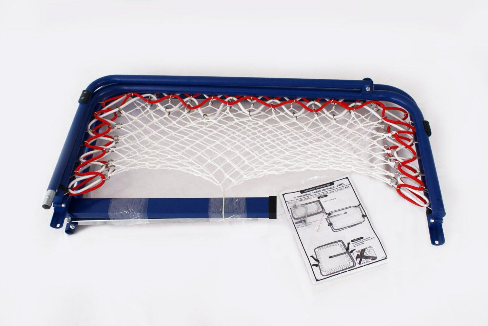 Faltbares Rückprallnetz - Tchoukball 100 x 100 cm 3/7