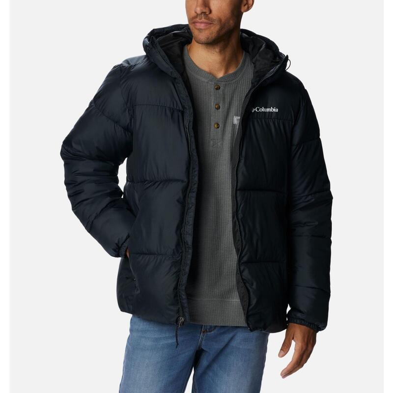 Fibras Y Plumas Hombre - COLUMBIA Puffect Hooded Jacket - Black