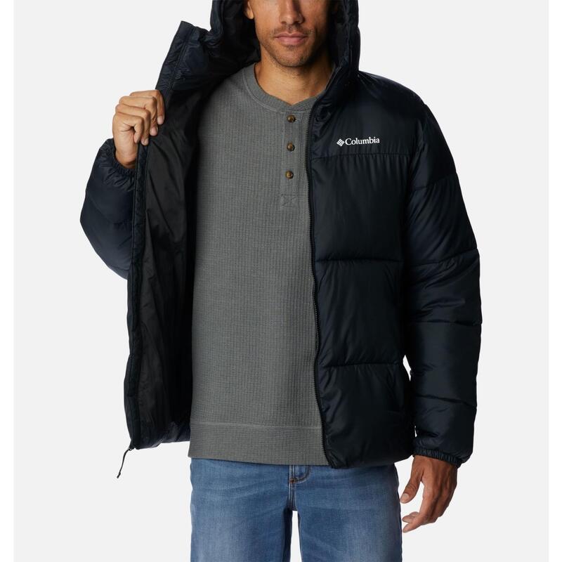 Fibras Y Plumas Hombre - COLUMBIA Puffect Hooded Jacket - Black