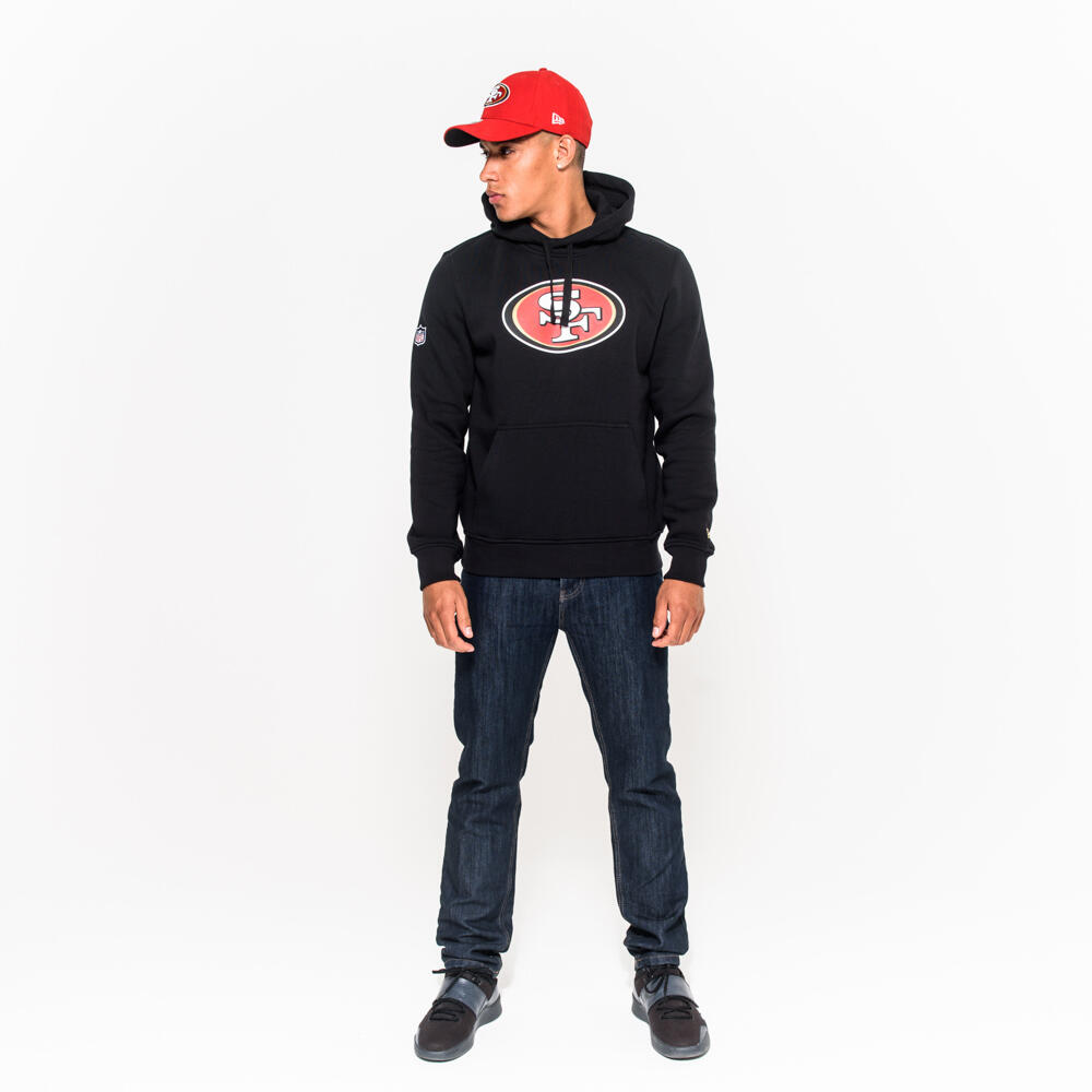 Sweat   capuche New Era  avec logo de l'équipe San Francisco 49ers 2/7