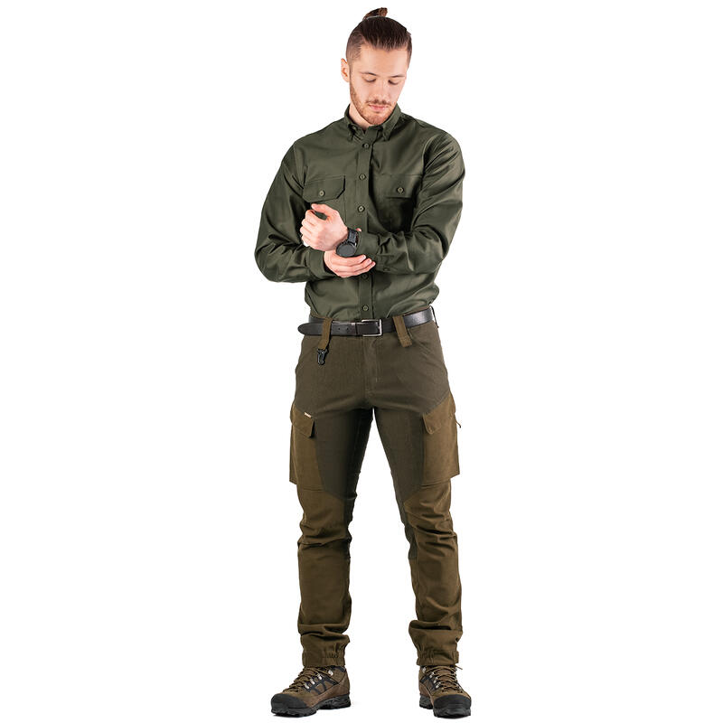 Herren Jagdhemd Tagart Hunter 3 aus robustem, dickem Baumwollstoff