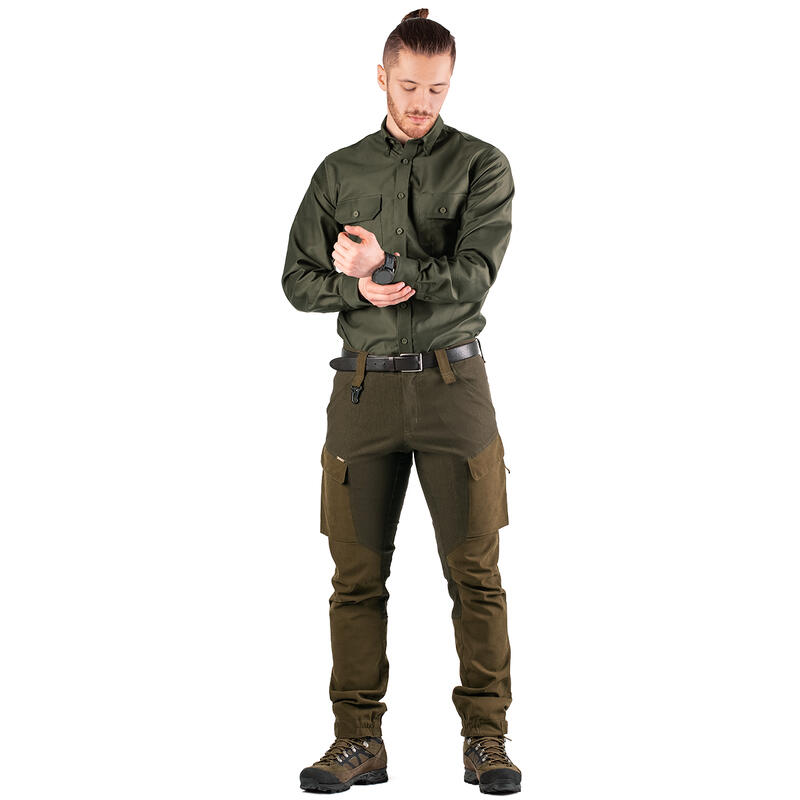 Koszula myśliwska męska Tagart Hunter 3 z mocnej grubej bawełny