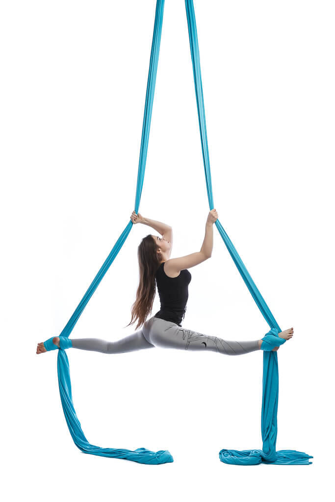 Szarfa akrobatyczna Aerial Silks Taniec w Powietrzu Just z krętlikiem 2/4