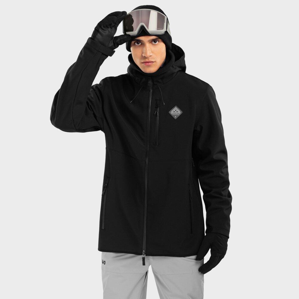 Men's snowboard jacket Winter Sports W2 McKinley Black