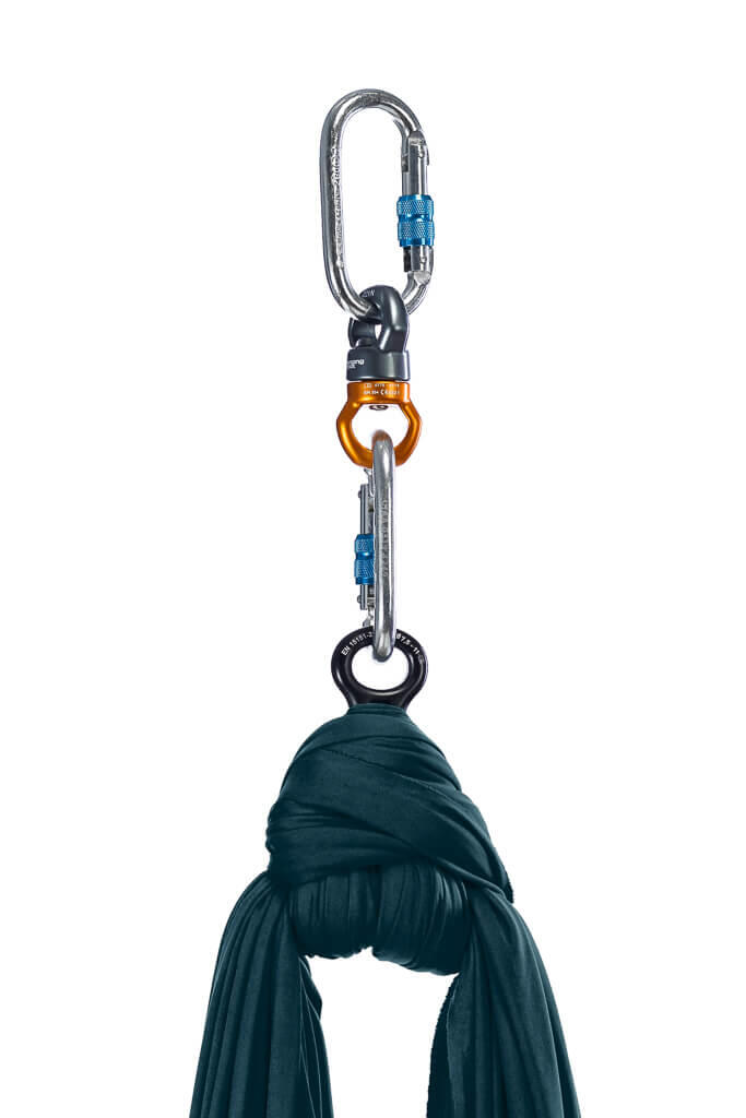 Szarfa akrobatyczna Aerial Silks Taniec w Powietrzu Just z krętlikiem 4/4