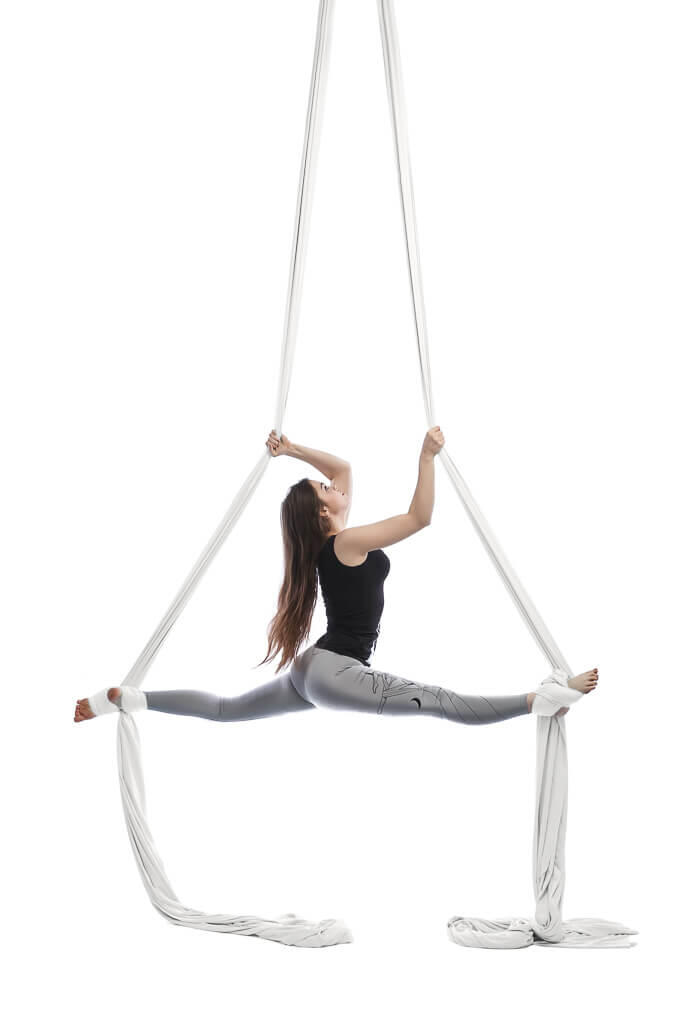 Szarfa akrobatyczna Aerial Silks Taniec w Powietrzu Just z krętlikiem 2/4
