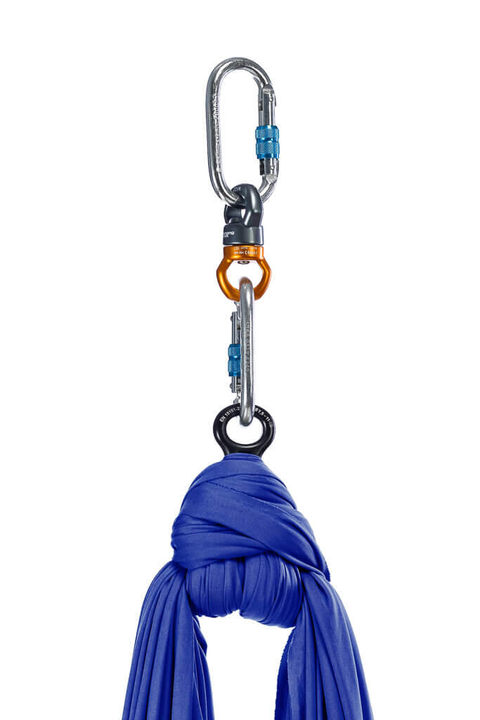 Szarfa akrobatyczna Aerial Silks Taniec w Powietrzu Just z krętlikiem 4/4