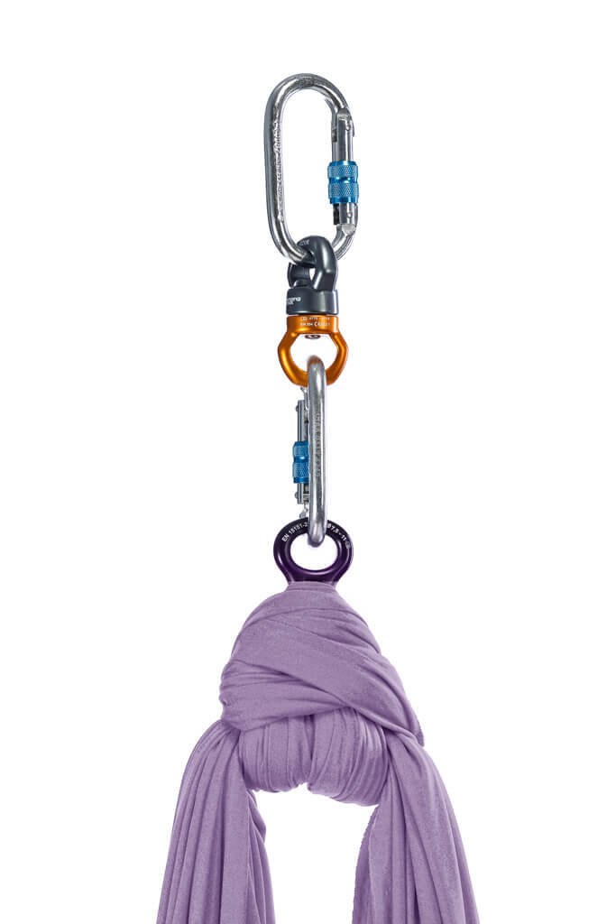 Szarfa akrobatyczna Aerial Silks Taniec w Powietrzu Just z krętlikiem 4/5